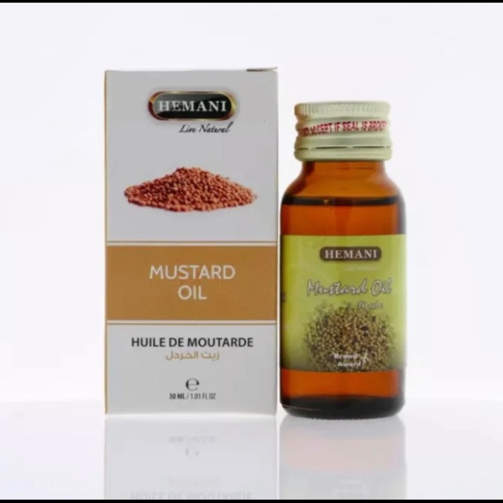 Mustard Oil, Pure Cold Pressed Oil 30ml